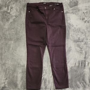 Buffalo David Bitton Women's Skinny Jeans - Dark Purple